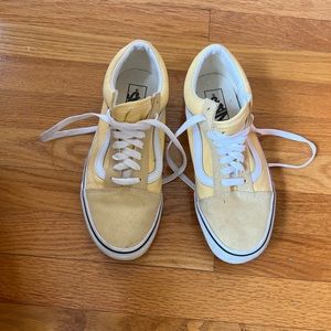 Womens Yellow Vans